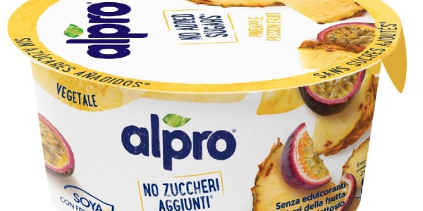 Alpro More Fruit Yogurt Vegetale Di Soia Al Mango Più Frutta gr.135